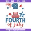 My First 4th of July Custom Name Svg