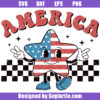 Vintage American Flag Svg