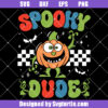 Boys Halloween Svg, Spooky Little Dude Svg, Kids Halloween Svg