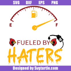 Cardinals Fueled By Haters Svg, Cardinals Football Svg, Cardinals Fan Svg