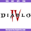 Diablo 4 logo Svg