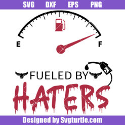Falcons Fueled By Haters Svg, Falcons Football Svg, Falcons Fan Svg