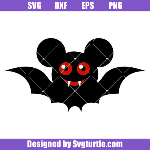 Halloween Devil Bats Svg