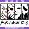 Horror Character Friends Svg, Horror Face Svg, Halloween Svg