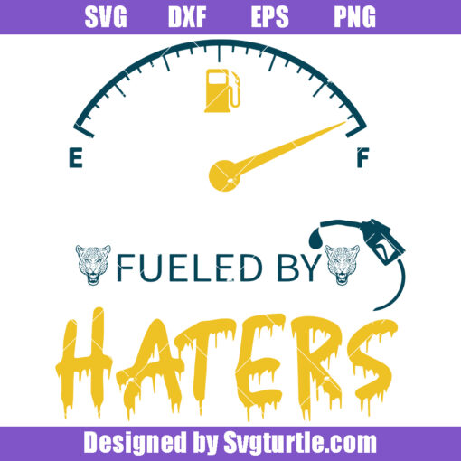Jaguars Fueled By Haters Svg
