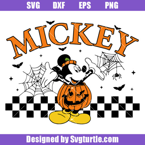 Mickey Halloween Mummy Svg, Halloween Mouse Svg, Trick Or Treat Sv