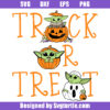 Trick Or Treat Baby Yoda Svg, Halloween Masquerade Svg