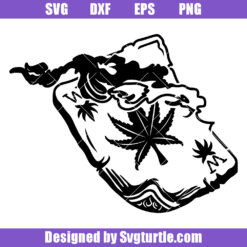Weed Ace Svg