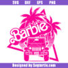 Barbi Offroad 4x4 Car Svg, Cool Girl Svg, Pink Doll Svg