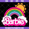 Barbie Rainbow Svg