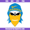 Chargers Skull Mascot Football Svg, Los Angeles Chargers Svg, Football Svg