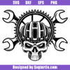 Cyclist Skull Svg, Bicycle Skull Svg, Bicycle Logo Svg
