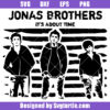 Jonas Brothers It's About Time Album Svg, Jonas Brothers Svg