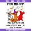 Piss Me Off I Will Slap You So Hard Svg, Chihuahua Dog Halloween Svg