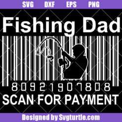 Scan For Payment Fishing Svg