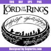 The Lord Of The Rings Svg, One Ring Svg, Magic Ring Svg