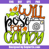 Will Pose for Candy Svg