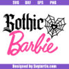 Gothic Barbie Svg
