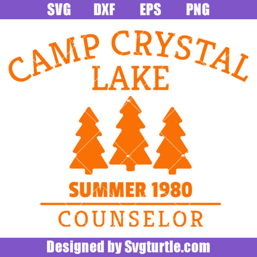 Halloween Camp Crystal Lake Counselor Svg