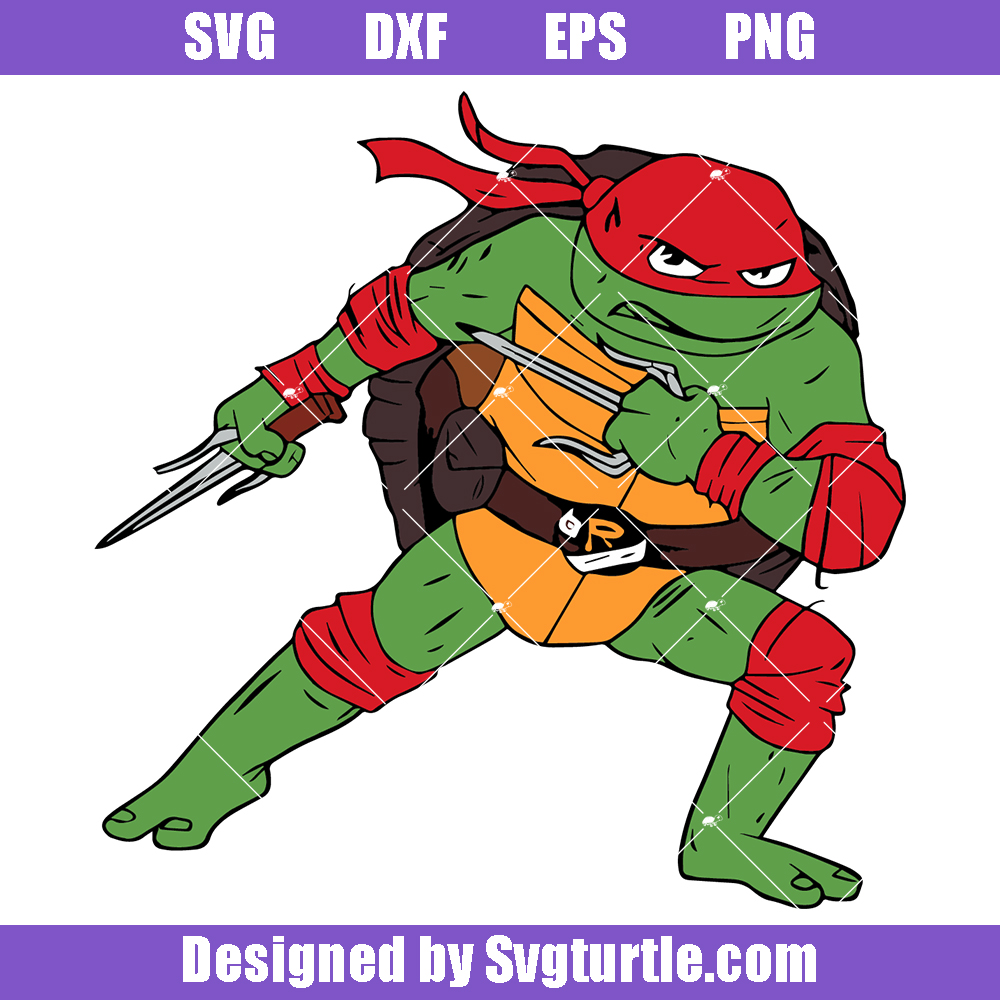 Teenage Mutant Ninja Turtles SVG file for craft and handmade