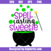 Spell Casting Sweetie Svg