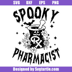 Spooky Pharmacist Svg