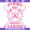 Strike Out Breast Cancer Svg