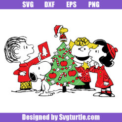 Charlie Brown Christmas Snoopy Svg, Charlie Brown Svg