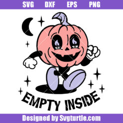 Cute Spooky Pumpkin Face Svg