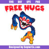 Huggy Wuggy Free Hugs Svg