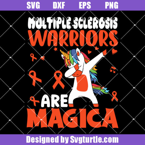 Multiple Sclerosis Warriors Are Magica Svg