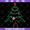 Stethoscope Christmas Tree Svg, Christmas Nursing Svg, Medical Xmas Svg