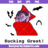 Sucking Great Halloween Dracula Svg, Vampire Halloween Svg