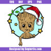 Baby Groot Christmas Svg, Cute Christmas Characters Svg, Groot Svg