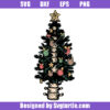 Christmas Spinal Tree Svg, Skeleton Spine Light Svg, Funny Xmas Svg