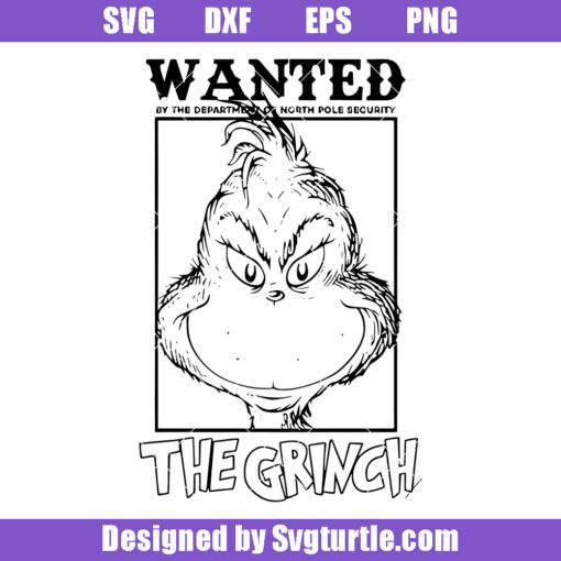 Girinc Wanted Svg