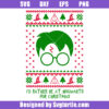 HP Christmas Sweater Svg
