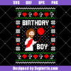Jesus With Balloon Svg, Birthday Boy Svg, Funny Catholic Svg