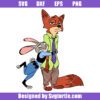 Judy Hopps And Nick Wilde Svg, Zootopia Svg, Magical Kingdom Svg