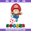 Mario Baby Soccer Svg