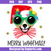 Merry Woofmas Svg