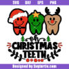 Oh Christmas Teeth Svg