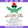 Skuncle Like A Regular Uncle But More Chill Svg