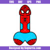 Spiderman Penis Svg