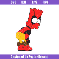 Bart Deadpool Svg