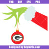 Green Bay Packers Grinch Hand Holding Christmas Svg, Green Bay Packers Svg