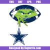 Grinch Hold Dallas Cowboys Logo Football Svg