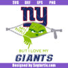 Grinch I Hate People But I Love My Giants Svg, Grinchmas Svg