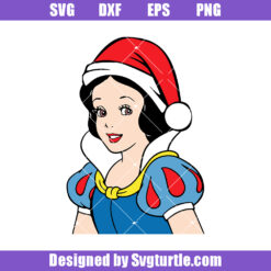 Snow White Princess Disney Christmas Svg