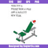 Wish You A Merry Bench-Mas And A Squatty New Year Svg